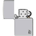 thumbnail image 5 of Zippo 46396 Armor Chrome Flame Design Windproof Pocket Lighter, 5 of 7