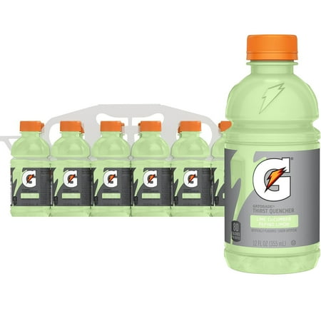 Gatorade Thirst Quencher Lime Cucumber Sports Drinks, 12 fl oz, 12 Count Bottles