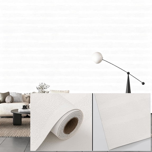 1/2 Roll 3D Wall Panels Peel and Stick - 23.82"x110" PVC Faux Texture, Self Adhesive Waterproof Wall Covering, DIY Accent Wall, Sofa Background Backsplash & Modern Home Decor, Covers 18 sq.ft