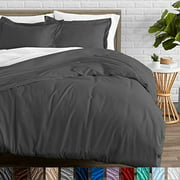 Bare Home Duvet Cover and Sham Set - Full/Queen - Premium 1800 Ultra-Soft Brushed Microfiber - Hypoallergenic, Easy Care, Wrin