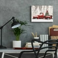 thumbnail image 6 of Epic Art 'Red Truck with Christmas Tree II' by Lori Deiter Acrylic Glass Wall Art, 16"x12", 6 of 8