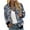 Blue womens zip up jacket, variant on YUGYXL Womens Casual Zip Jackets Casual Print Aztec Bomber Jacket Plus Size Full-Zip Streetwear Windbreaker Loose Fit Stand Collar Varsity Jacket Today's