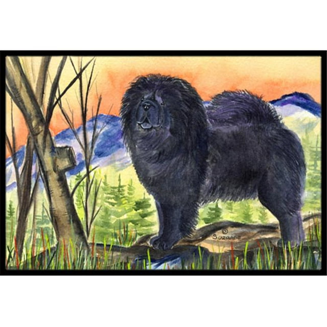 Carolines Treasures SS7005MAT Tapis Intérieur Extérieur 18 x 27 Po. Chow Chow
