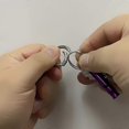 thumbnail image 5 of 30pcs Round Carabiner Ring,mini 20mm Round Carabiner Keychain Hook, 5 of 5