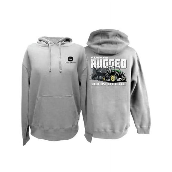 John Deere Western Sweatshirt Mens Gator Hood S Oxford JM02-RB2