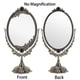 thumbnail image 3 of Espejo de maquillaje JUXYES de metal vintage con soporte, 3 of 4