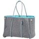 thumbnail image 1 of Bolso de Playa Tote QOGiR Neopreno Multipropósito Elegante Gris, 1 of 6