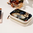 thumbnail image 7 of Rabbit Velvet Portable Necklace Organizer with Removable Compartment - Display Case, Earring Organizer, and Necklace Holder - Gift, 7 of 7