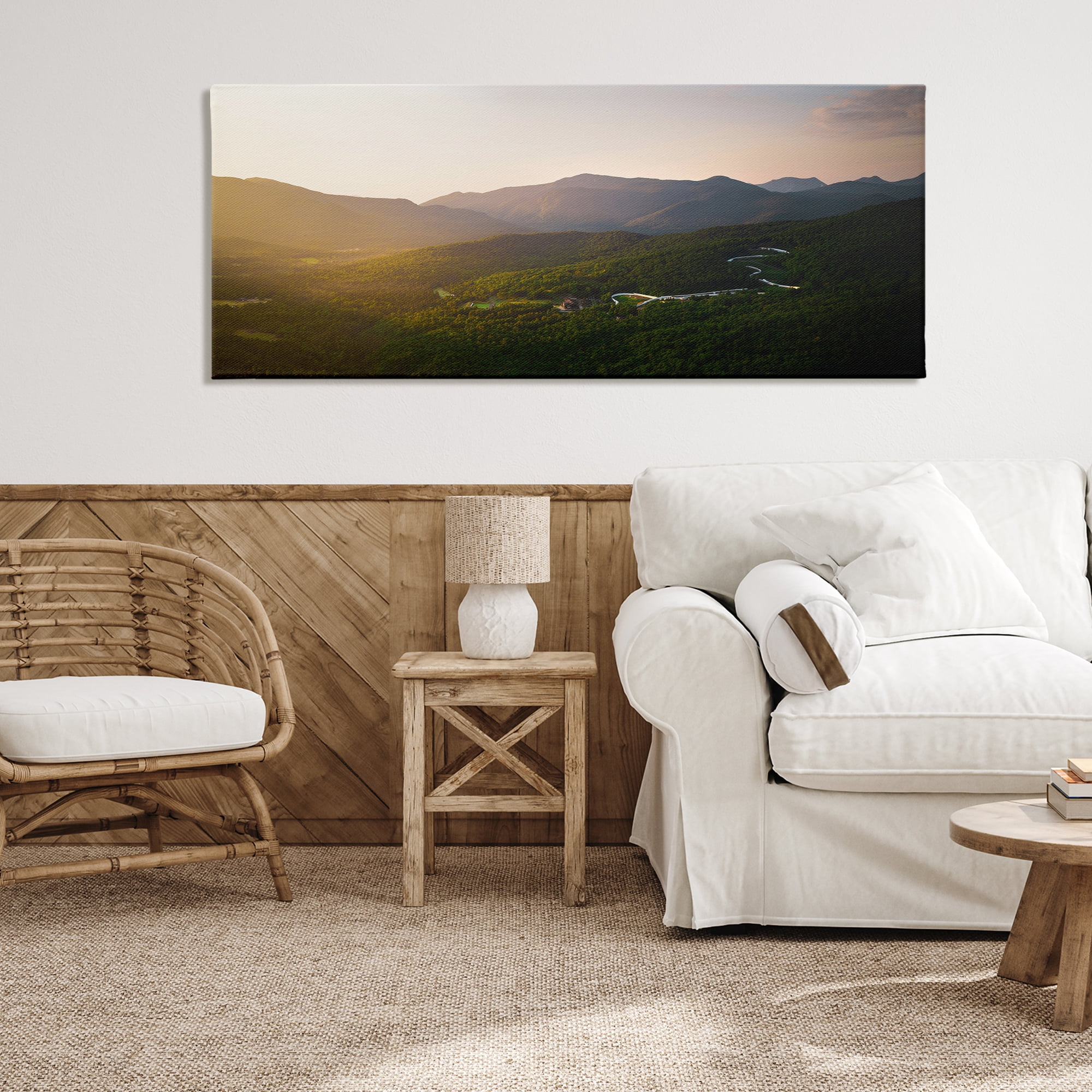Stupell Industries Winding Road Through Forested Mountains Canvas Wall Art, design by Jonathan Zaharek