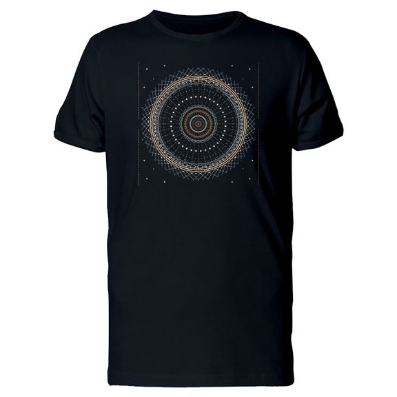 Golden Mystic Circle & Stars Tee Men's -Image by Shutterstock