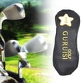 thumbnail image 4 of Funda de cabeza de palo de golf Sunnimix PU impermeable antideslizante 14.6x5.9 pulgadas Negro, 4 of 8