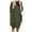 Army Green, variant on Sweatshirt Dresses For Women 2023 The Women's Winter Plus Size Casual Loose Pocket Sexy Printed Dress