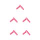 thumbnail image 3 of Pastillas de Freno Wosthever Antidesgaste 5 Piezas Rosado, 3 of 6