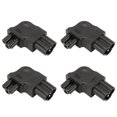 thumbnail image 1 of Adaptador de corriente IEC320 C6 macho a C5 hembra 4 Uds 250V ANGGREK, 1 of 8