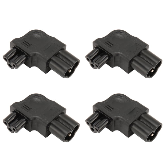 Adaptador de corriente IEC320 C6 macho a C5 hembra 4 Uds 250V ANGGREK
