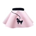 thumbnail image 4 of Hip Hop 50’s Shop Baby/Infant Girls 3 Piece Poodle Skirt Costume Set (6 Month Light Pink), 4 of 6