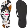 thumbnail image 3 of GZHJMY Flip Flops Slippers Cute Cat Animal Cartoon Sandals for Beach Summer Shower Women Men Boy Girl Kid Summer Slippers, 3 of 5