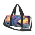 thumbnail image 1 of Easygdp Hip-Hop DJ Dolphin Bolsa de Viaje, Bolsa de Mano, Bolsa de Gimnasio, Bolsa de Equipaje para Viaje, 1 of 6
