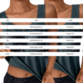 thumbnail image 3 of WCJM Camisoles and Tank Tops Crew-Neck Sleeveless Women's Seamless Compression Cami Top Tummy Control Shapewear Body Shaper V Neck Sleeveless Workout Tank for Gym Daily Layering, 3 of 4