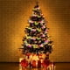 thumbnail image 5 of Ribbon Lights String Led Christmas Tree Decoration Lights Holiday Mood Sense Colorful Lights Double Layer Hot Gold Satin Ribbon Copper Wires Lights, 5 of 6