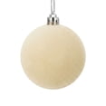 thumbnail image 2 of Christmas Decorations Flocked Christmas Ball Ornament Velvet Xmas Tree Hanging Bauble Shatterproof for Christmas Tree Wreath Garland Mantel Holiday Party Home, 2 of 6
