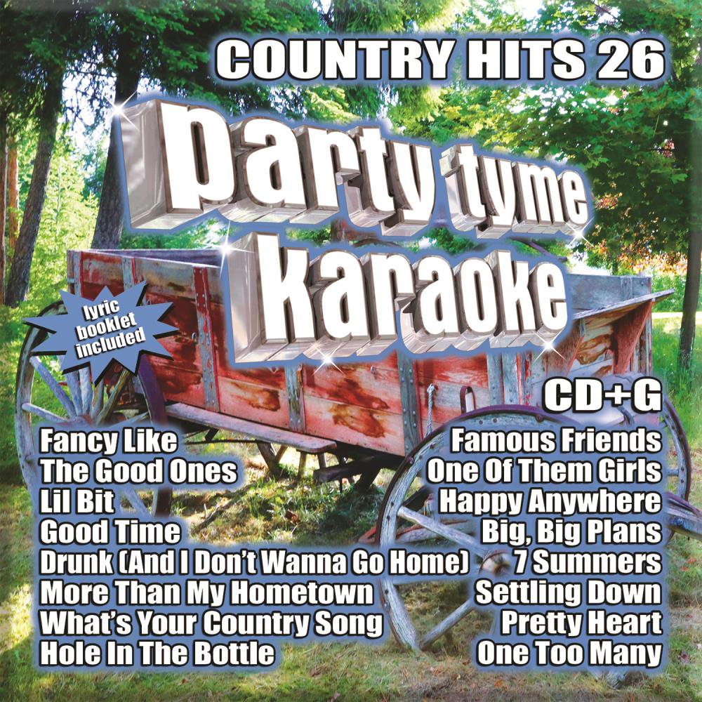 Party Tyme Karaoke - Country Hits 26 (16-song CD+G) - CD
