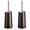 Bronze, variant on Toilet Brush and Holder 2 Pack Bronze 304 Stainless Steel Long Handle Bathroom Cleaning