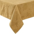 thumbnail image 6 of Newbridge Gold Fancy Fall Leaves Damask Fabric Dining Tablecloth for Thanksgiving, 52 x 52 inch Square, 6 of 6