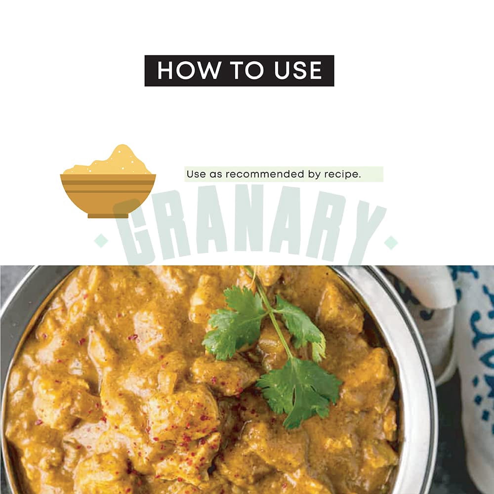 Natural Tikka Curry Masala by Granary Mart – Gourmet Curry Mix – Ideal for Vegetarian and Meat Dishes – Natural & GMO Free - Affordable Bulk Rate – 33 lbs. Bulk Bag