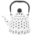 thumbnail image 3 of Enamel Tea Kettle Tea Use Simple and Generous White 17X16X8CM 1 Piece, 3 of 4