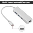 thumbnail image 4 of USB 3.0 HUB Type C to Ethernet RJ45 Gigabit LAN 3 Port Adapter, 4 of 4