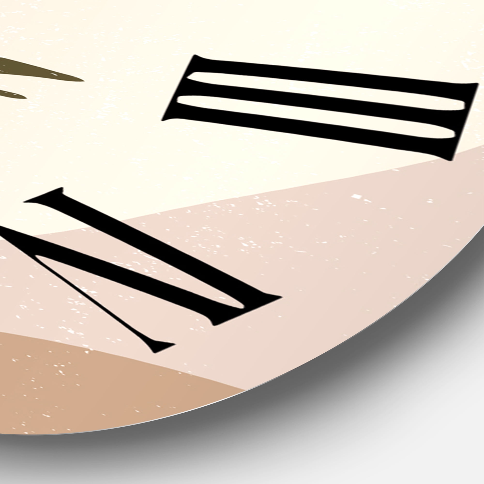 Designart 1 in Modern,Contemporary Wall Clock