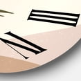 thumbnail image 3 of Designart 1 in Modern,Contemporary Wall Clock, 3 of 5