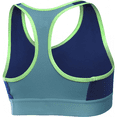 thumbnail image 2 of Under Armour HeatGear Armour Solid Logo Girl's(Junior ) Sports Bra - Blue Size YXS, 2 of 2