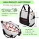 thumbnail image 5 of Mochila más fresca con aislamiento, 36 latas, refrigerador de camping suave a prueba de fugas para senderismo, viajes, picnic, playa, barbacoa, 5 of 5