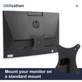 thumbnail image 3 of JUNBOMAOYI Monitor Arm/Mount VESA Bracket Adapter Compatible with HP All-in-One PC (ProOne 400 G6) 100 * 100mm 75 * 75mm black, 3 of 7