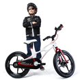 thumbnail image 4 of RoyalBaby Boys Girls Kids Bike 16 Inch Space Shuttle Magnesium Bicycles with Training Wheels Kickstand Child Bicycle White, 4 of 5
