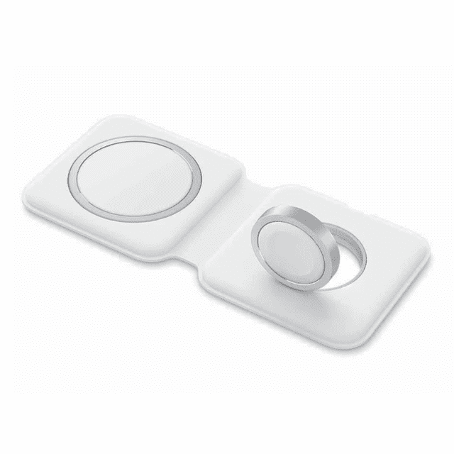 Cargador Inalámbrico Portátil 2 en 1 compatible con iPhone, iWatch, AirPods Genérica Cargador Inalámbrico Qi 2 en 1