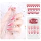 thumbnail image 1 of Uñas postizas, uñas postizas, regalos para mujeres que usan uñas postizas, uñas postizas terminadas, uñas postizas extraíbles, uñas postizas fijas., 1 of 2
