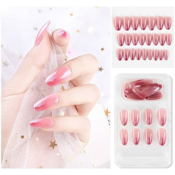 JINCBY Clearance,Wearing Nail Fake Nails Finished Removable Wearing Nails Gift for Women