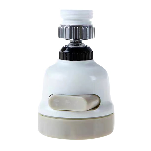 Ounissouiy Boquilla de filtro para grifo, refuerzo de ducha, filtro para el hogar, herramienta de cocina para el hogar, boquilla de ahorro de agua Juegos de accesorios de baño blanco PC 1