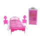 thumbnail image 1 of 6Pcs Dolls House Mini Cama W. Hoja Almohada Armario Armario Lámpara De Modelo Para Muñeca Juguetes Calientes Accesorios Regalos Baoblaze Dollhouse Miniature Furniture, 1 of 8