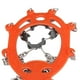 thumbnail image 4 of Crampones peldaños antideslizantes 8 puntas de acero pinzas de empuñaduras de nieve tacos de para Unisex pesca en senderismo kusrkot Botas Crampones, 4 of 8