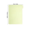thumbnail image 2 of Worgeous 6PCS Binder Inserts Notebooks Dividers Contents Dividers Planner Dividers A4 Binder Dividers with Tabs for Document Sorting, 2 of 8