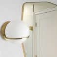thumbnail image 4 of SOF-61W-AGB Dainolite Sofia - 1 Light Wall Sconce In Modern Style-6 Inches Tall and 6 Inches Wide-Aged Brass Finish, 4 of 8