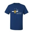 thumbnail image 2 of Wild Bobby, Be Fearless Buzzing Bee Pop Culture Men's Graphic T-Shirt, Royal, 2XL, 2 of 3