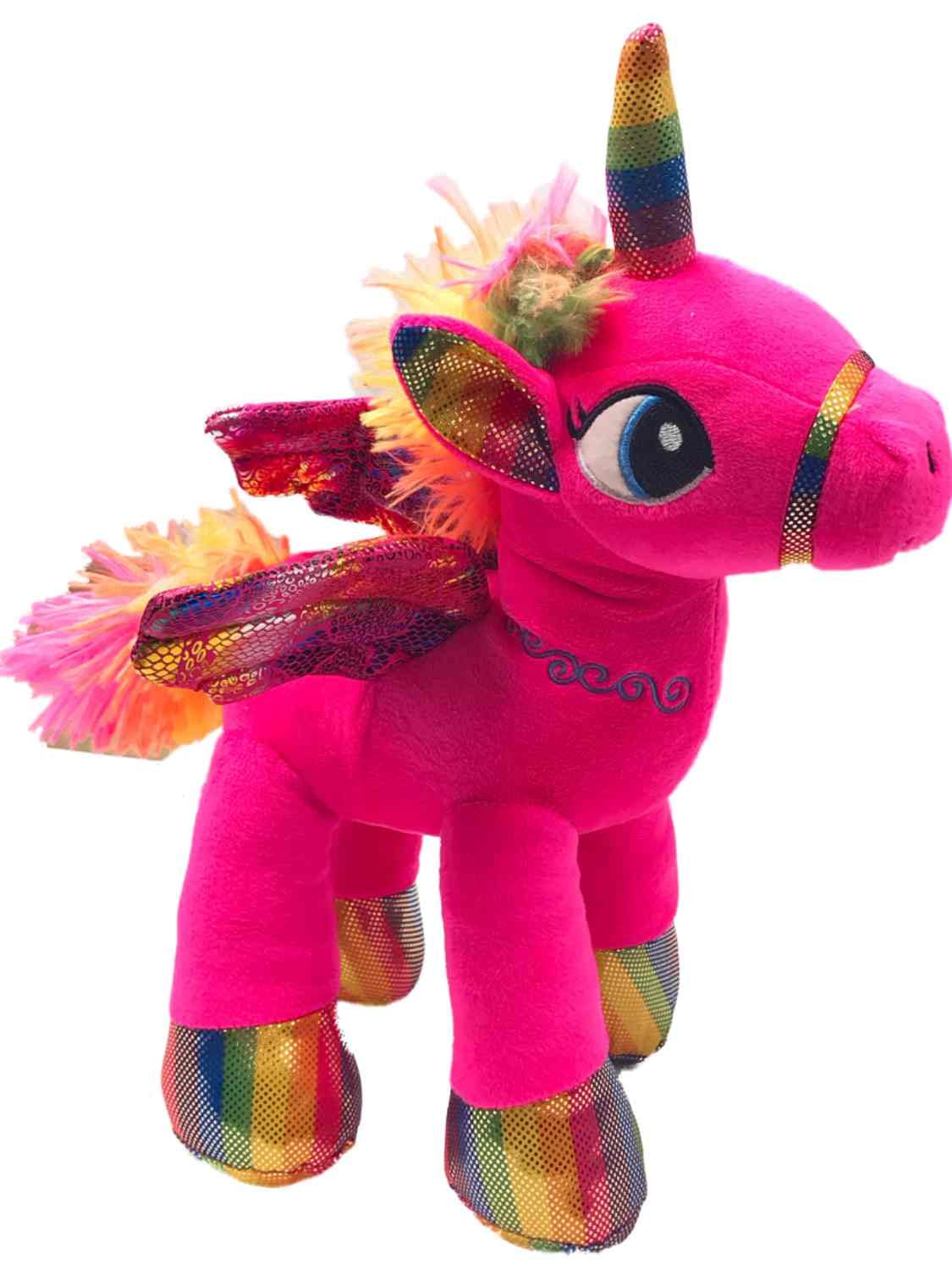 unicorn with wings stuffed animal