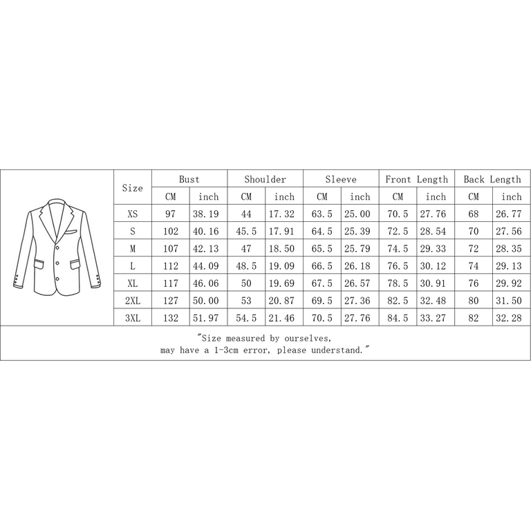 Mens Slim Fit Blazer Jacket Two-Button Notched Lapel Casual Mens Slim Fit Blazer Jacket Two-Button Notched Lapel Casual