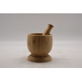 thumbnail image 1 of Bamboo Mortar and Pestle DIA 11.8*18CM, 1 of 2