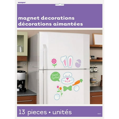 Easter Bunny Decoration Refrigerator Magnets 13 Pieces Walmart